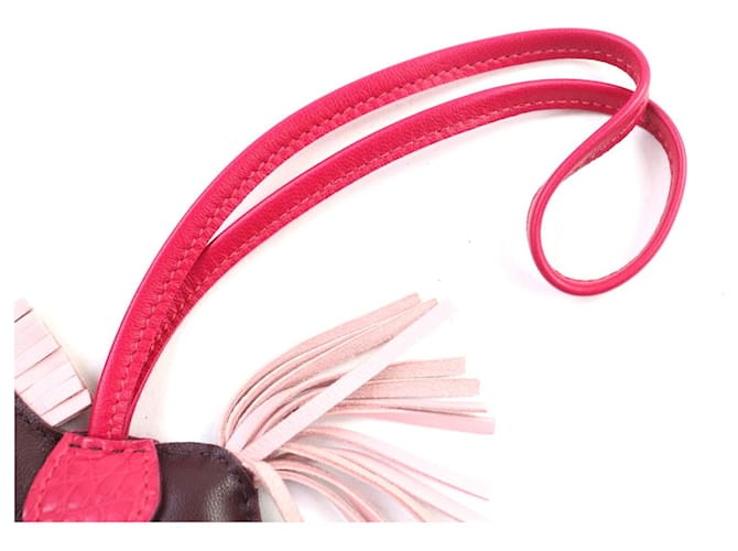 Charm per borsa Hermès Rodeo Touch Rosso - vista 5