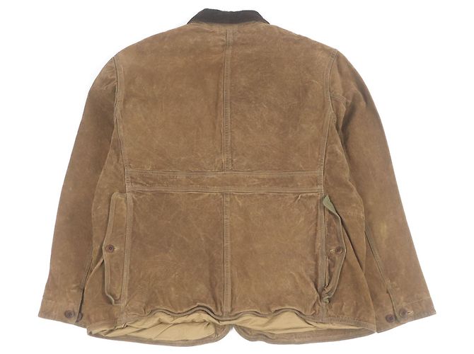 Ralph Lauren Mono de cuero de cabra Polo Country Castaño - vista 4