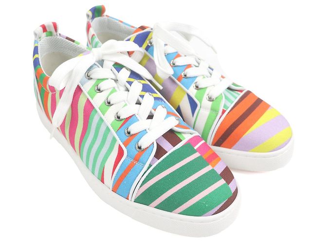 Sneakers Lewis Junior Border di Christian Louboutin - vista 2