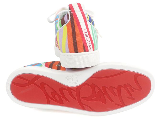 Sneakers Lewis Junior Border di Christian Louboutin - vista 4