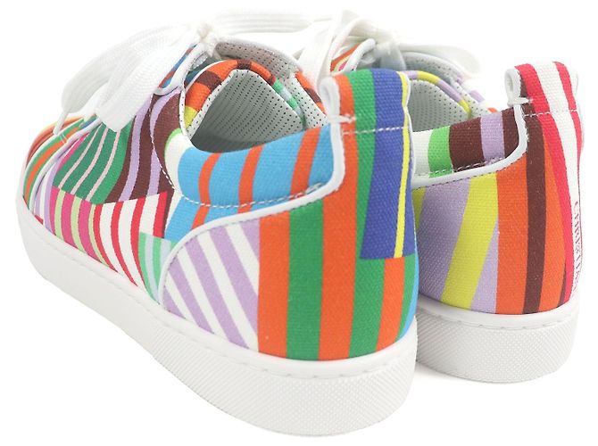Sneakers Lewis Junior Border di Christian Louboutin - vista 5