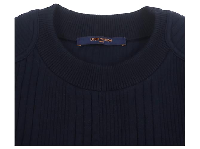 Sudadera de algodón Louis Vuitton Azul Azul marino - vista 2