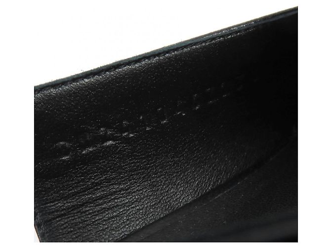Leder-Pumps Anfini von Hermès Schwarz - Ansicht 11