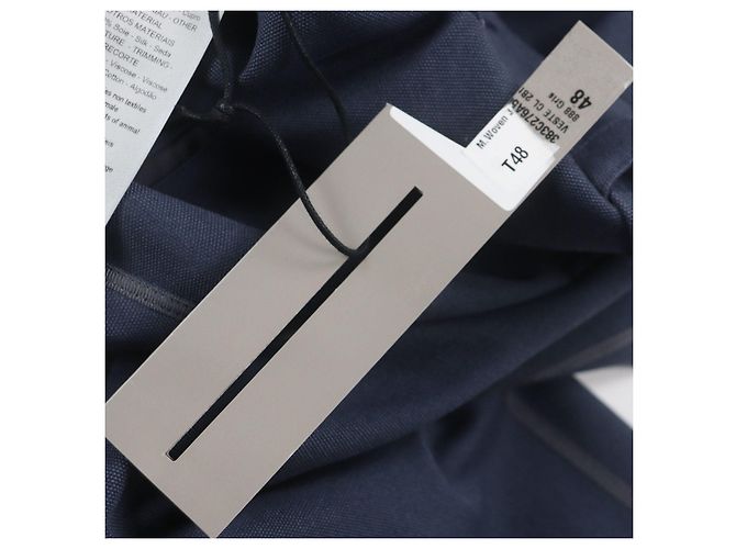 Chaqueta de algodón doble Dior Gardners Azul Azul marino - vista 10