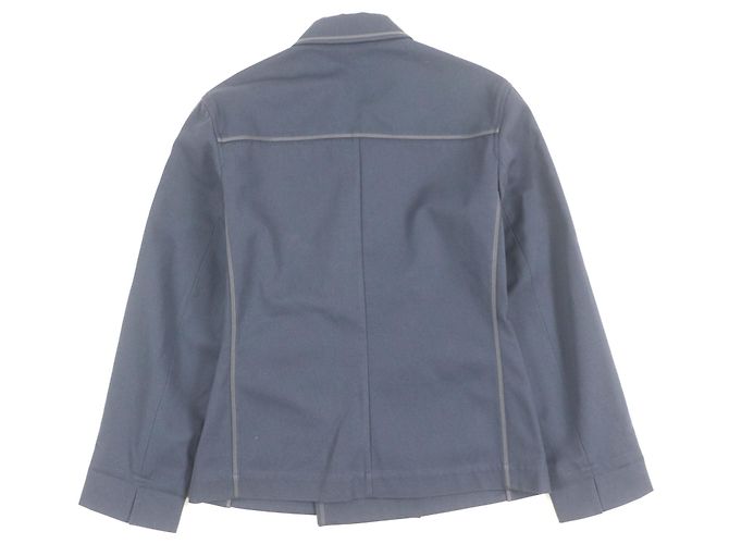 Chaqueta de algodón doble Dior Gardners Azul Azul marino - vista 3