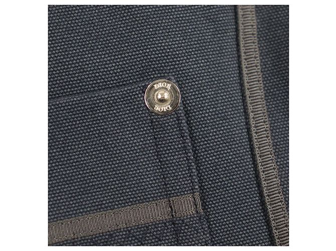 Chaqueta de algodón doble Dior Gardners Azul Azul marino - vista 6
