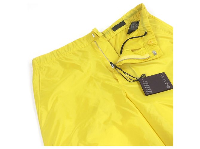Prada Shorts aus recyceltem Polyamid Gelb - Ansicht 3