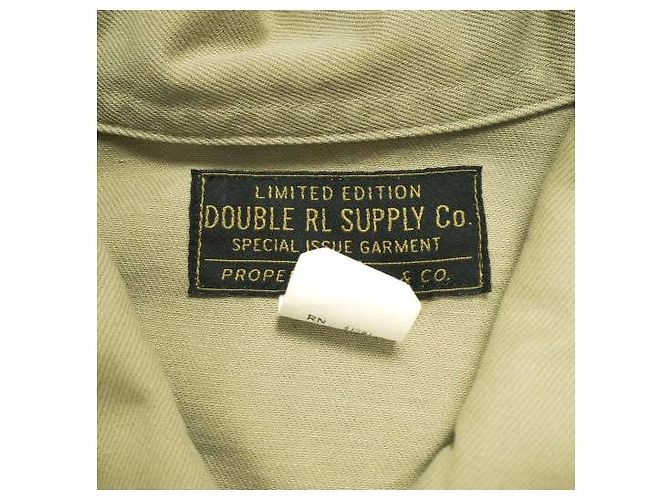 Ralph Lauren Jaqueta de algodão da coleção RRL Chino Bege - vista 4
