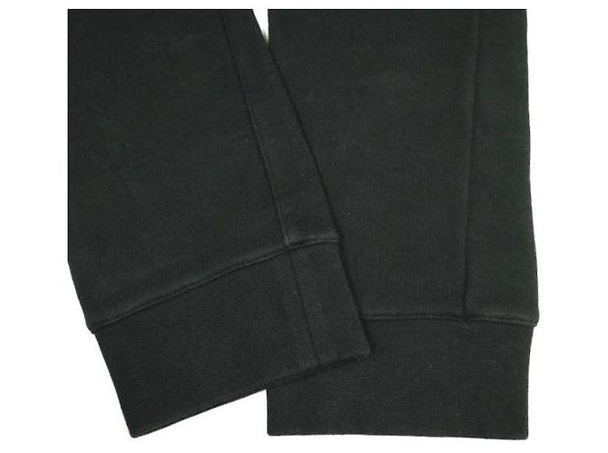 Autre Marque Pantalones de moto con cremallera Balmain Pantalones de algodón Negro - vista 6