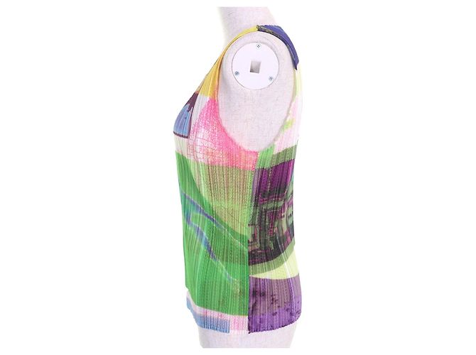 Issey Miyake Camiseta PLEATS PLEASE PP12-JK611 Multicolor - vista 2