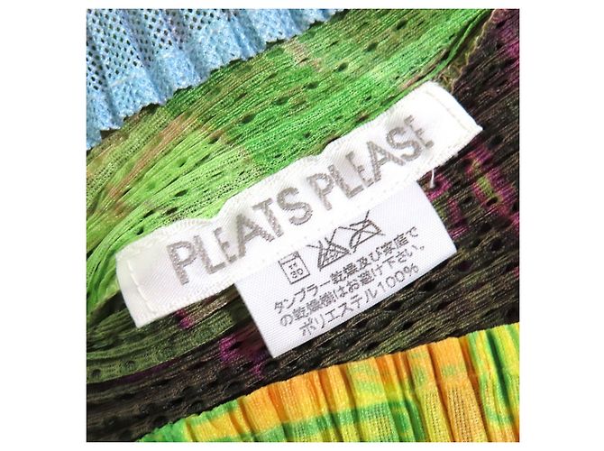 Issey Miyake Camiseta PLEATS PLEASE PP12-JK611 Multicolor - vista 4