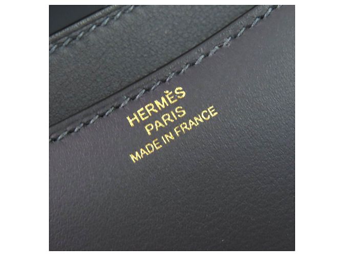 Bolso de Hombro Constance 3 Mini Swift de Hermès Azul - vista 12