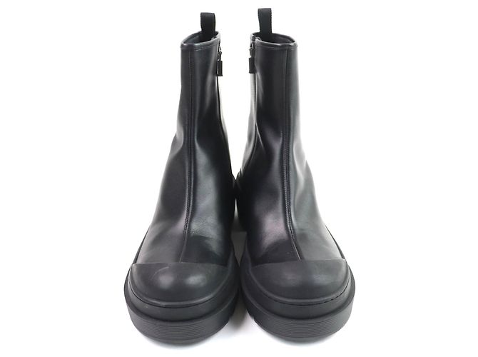 Botas de tornozelo de couro DIOR SYMBOL da Christian Dior Preto - vista 3