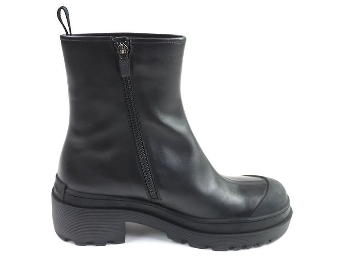 Botas de tornozelo de couro DIOR SYMBOL da Christian Dior Preto - vista 5