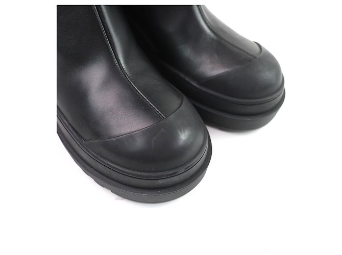 Botas de tornozelo de couro DIOR SYMBOL da Christian Dior Preto - vista 7