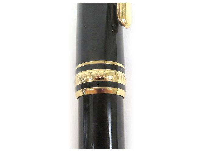 Pluma Montblanc Meisterstück 14K Negro - vista 6