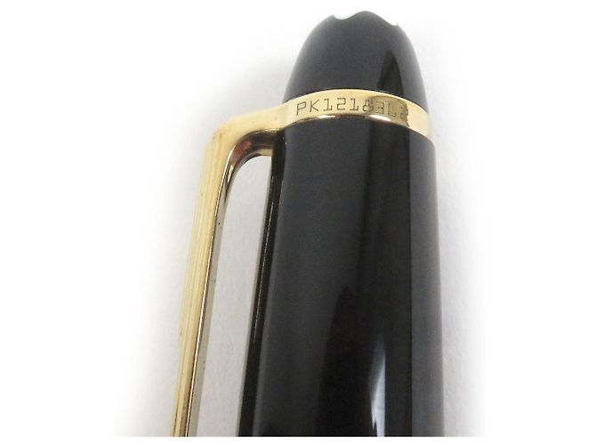 Pluma Montblanc Meisterstück 14K Negro - vista 9