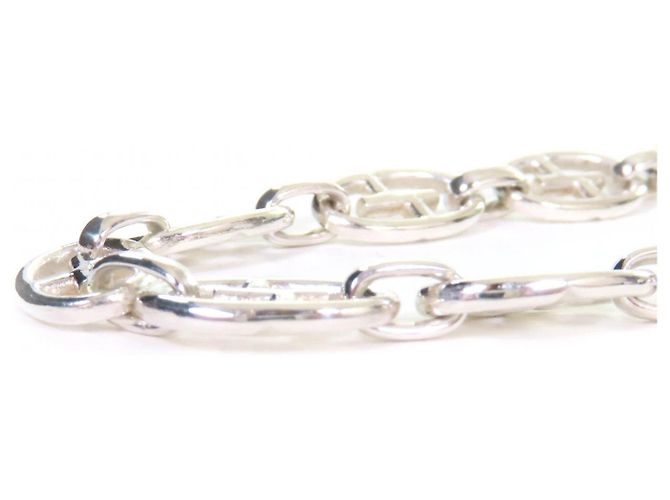 Collana in argento 925 con catena ancorata Double G di Gucci - vista 7