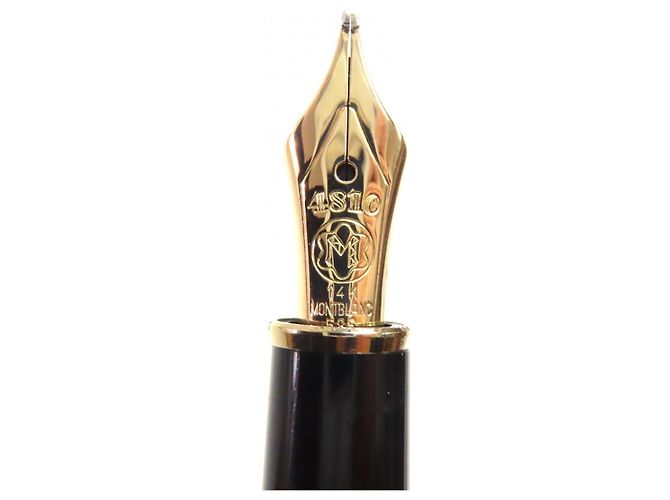 Pluma Montblanc Meisterstück 14K Negro - vista 7