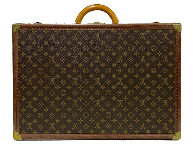 Baule Monogramma Louis Vuitton Marrone - vista 4
