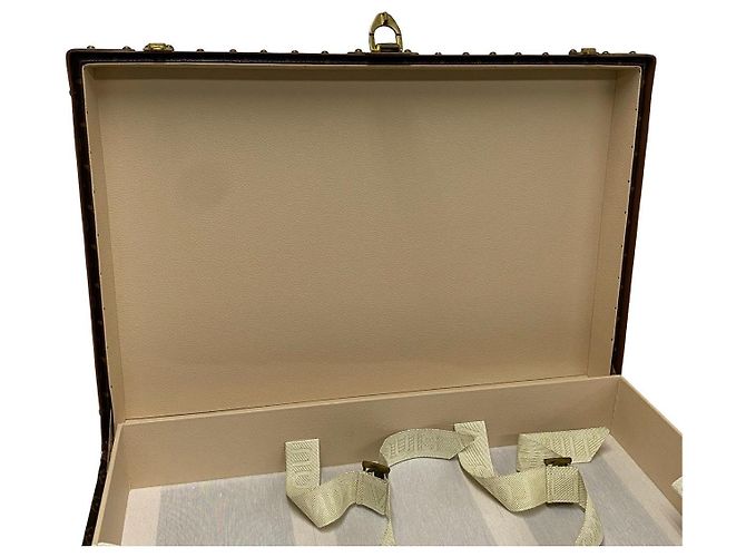 Baule Monogramma Louis Vuitton Marrone - vista 8