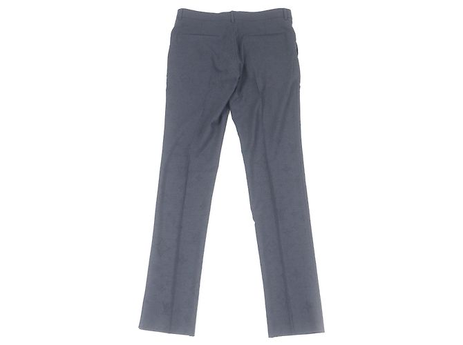 Monogram Polyesterhosen von Louis Vuitton Blau Marineblau - Ansicht 2