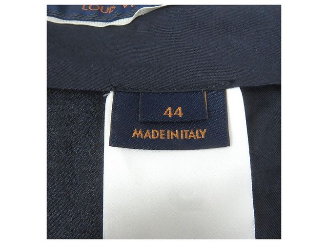 Monogram Polyesterhosen von Louis Vuitton Blau Marineblau - Ansicht 7