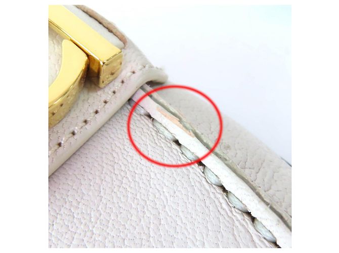 Mocassini Gucci in pelle Beige Crudo - vista 14