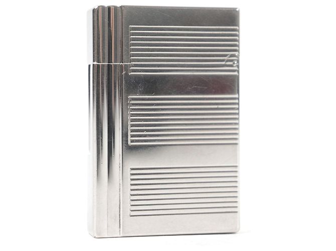 Autre Marque Encendedor con patrón de borde Gatsby Dupont Plata - vista 2