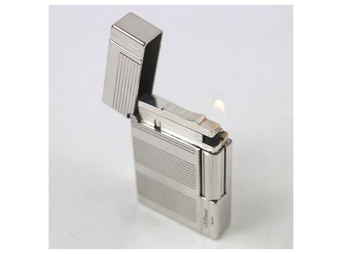 Autre Marque Encendedor con patrón de borde Gatsby Dupont Plata - vista 4