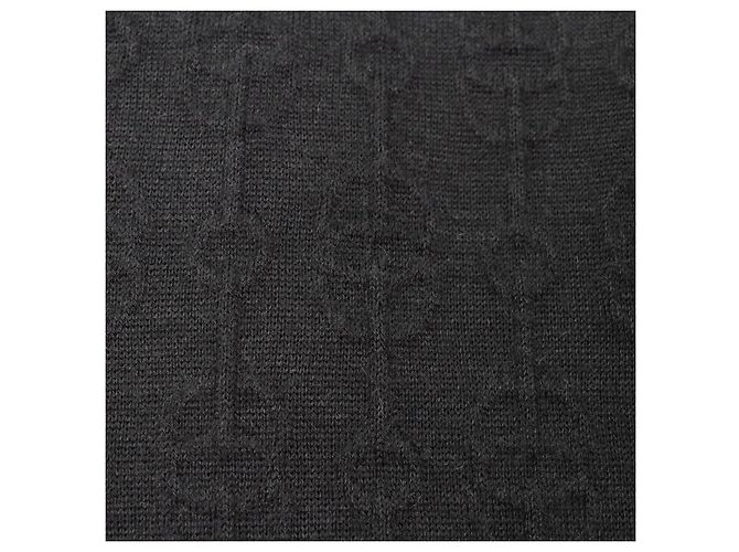 Vestido de cachemira Chaine d'Ancre de Hermès Negro - vista 5