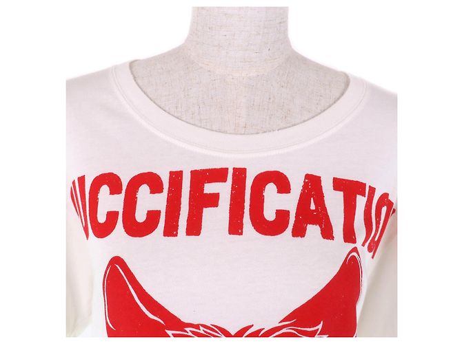 Camiseta de algodón GUCCIFICATION de Gucci Blanco - vista 4