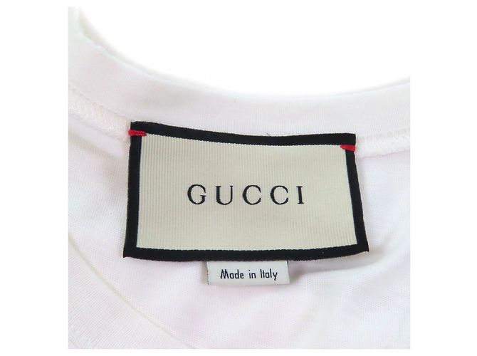 Camiseta de algodón GUCCIFICATION de Gucci Blanco - vista 6