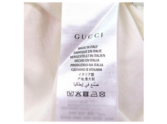 Camiseta de algodón GUCCIFICATION de Gucci Blanco - vista 8