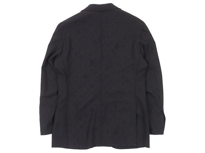 Louis Vuitton Monogram Polyester Jacket Black - view 2
