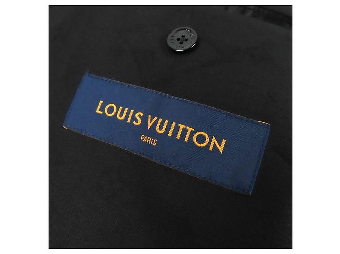 Louis Vuitton Monogram Polyester Jacket Black - view 7