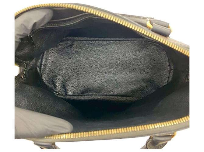 Céline Borsa Boston in pelle Celine Marrone Nero - vista 10