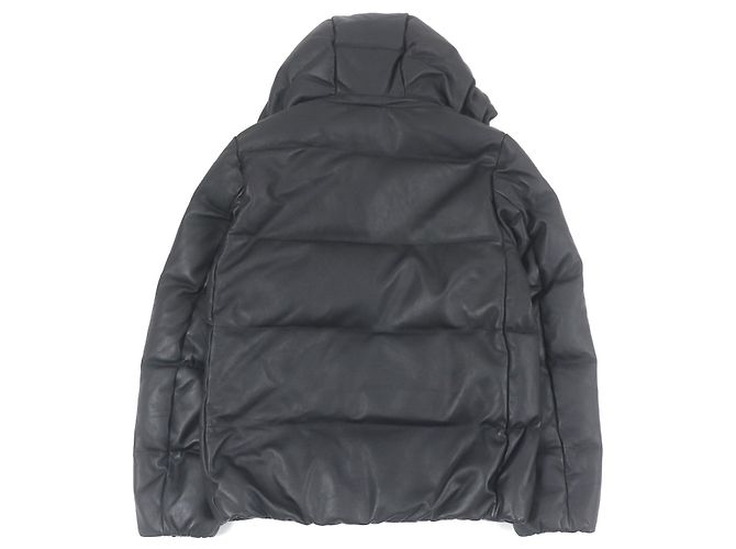 Autre Marque nano universe nishikawa DOWN Down jacket Sheep leather Down jacket Black - view 4