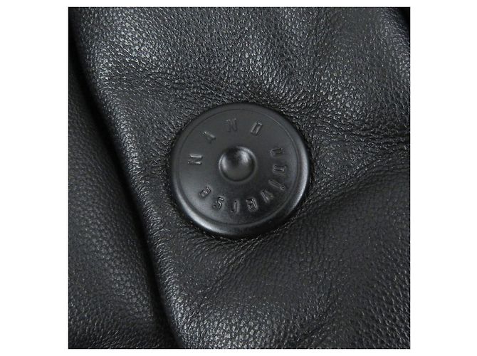 Autre Marque nano universe nishikawa DOWN Down jacket Sheep leather Down jacket Black - view 5