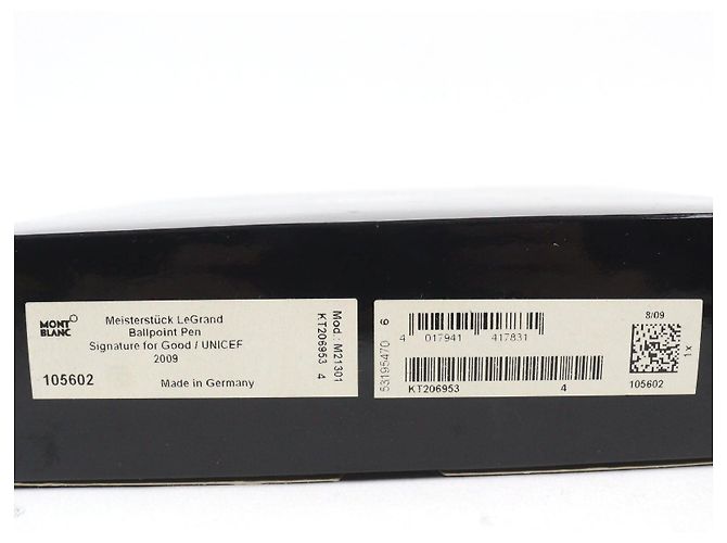 Penna a sfera MONTBLANC Meisterstück Signature for Good Edition Nero - vista 16