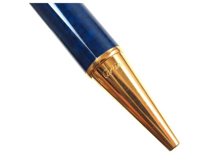 Bolígrafo Cartier Trinity Azul - vista 7