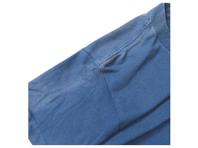 Autre Marque Know Wave LQQK Studio Baumwoll-T-Shirt Blau - Ansicht 6