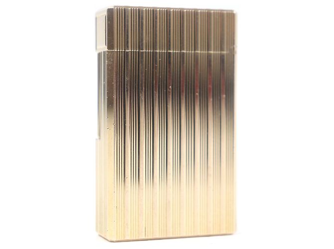 Autre Marque Dupont Line 1 Long Lighter Golden - view 2