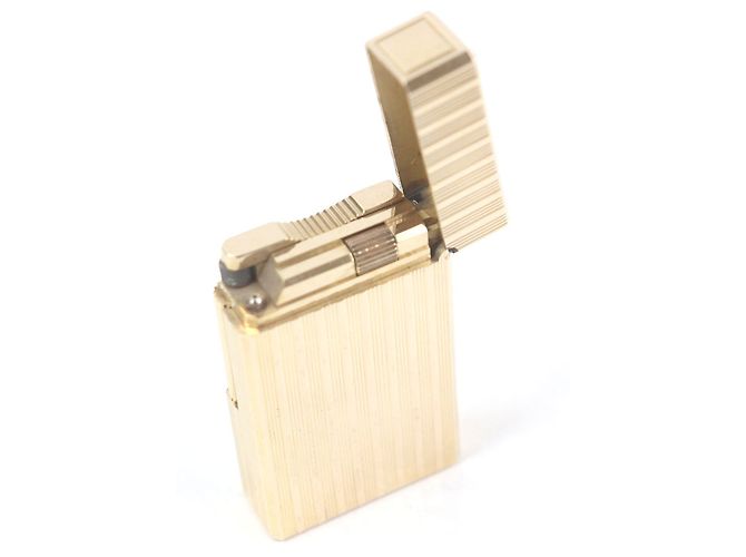 Autre Marque Dupont Line 1 Long Lighter Golden - view 4