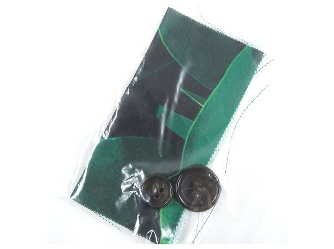 Autre Marque Chaqueta con estampado de hojas COMME des GARCONS HOMME PLUS Verde - vista 10