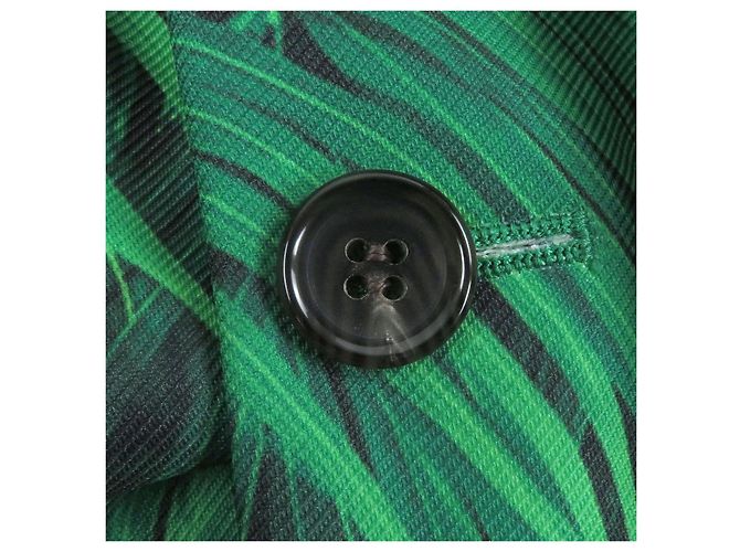 Autre Marque Chaqueta con estampado de hojas COMME des GARCONS HOMME PLUS Verde - vista 5