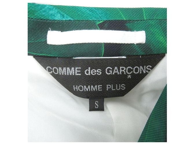 Autre Marque Chaqueta con estampado de hojas COMME des GARCONS HOMME PLUS Verde - vista 6