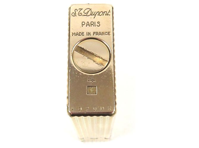 Autre Marque Dupont Line 1 Long Lighter Golden - view 5