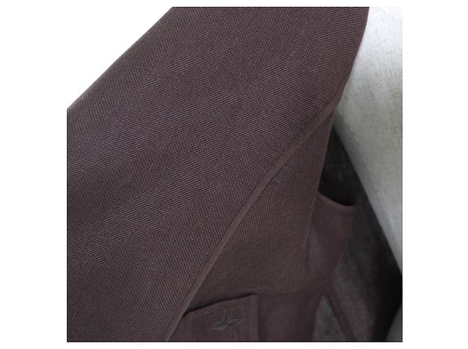 Hermès Chaqueta de lino Hermes Castaño - vista 5