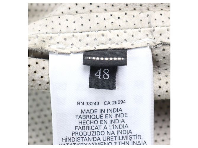 Autre Marque Diesel L-CLIME Lammfelllederjacke Braun - Ansicht 10